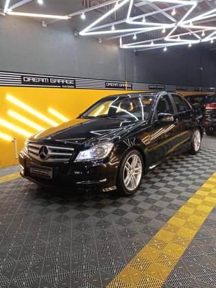 MERCEDES-BENZ C 180 1.6 CGI SPORT 16V TURBO GASOLINA 4P AUTOMÁTICO MERCEDES-BENZ C 180 1.6 CGI SPORT 16V TURBO GASOLINA 4P AUTOMÁTICO